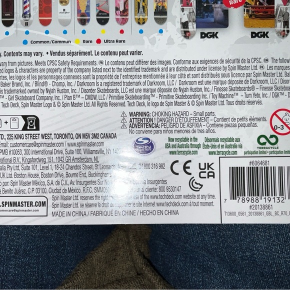 Tech Deck * Series 3 * Toy Machine * Yellow And Black *  Brand New * Sealed - Picture 11 of 16